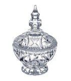 Crystal Candy Pot with Toughened Glass