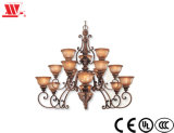 Chandelier and Glass Lampshades 1359-177