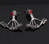 Fashion Stainless Steel Crystal New Dsigns Earring Jewelry