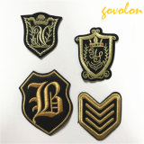 2017 New Glitter Golden Badge with Good Quality