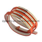 Customized PU Leather Very Good Quality Bracelet