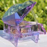 Hot Selling Crystal Piano Shape Music Box for Gift (KS32015)