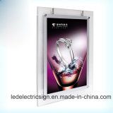 Wall Mounted LED Crystal Acrylic Box