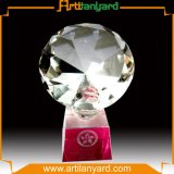 High Quality Cunstom Logo Crystal Trophy