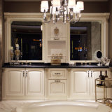 Luxury White Noble Bathroom Storage Cabinet (OP14-023)