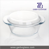 Microwave Oven Borosilicate Pyrex Safe Glass Bowl with Lid