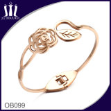 Stainless Steel Flower Bracelet Ob099
