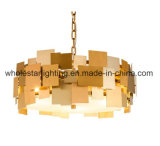 Metallic Chandelier with Mixed Colors Shades (WHP-0060)