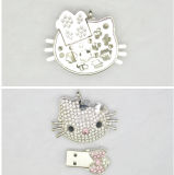 Crystal Hello Kitty USB Flash Disk Pen Drive