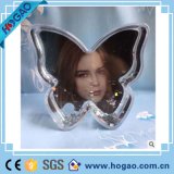 Butterfly Shape Water Globe Artificial Acrylic Plastic Photo Snow Globe