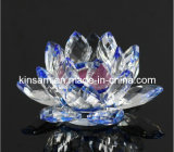 Crystal Lotus Crystal Candlesticks for Wedding Decoration (KS27038)
