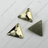 Hot Sale Wholesale Flat Back Triangle Sew on Beads for Garment Accessories