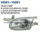 Head Lamp Assembly Fits Hyundai Accent 1998-1999. China Best! Factory Direct!