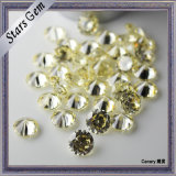 Light Yellow Small Sizes Star Cut CZ for Jewellry Set