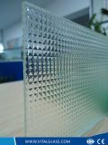 3-6mm Clear Crystal Patterned Glass with CE&ISO9001