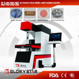 3axies Dynamic Laser Marking Machine for Airbrush Stencil Gld-100