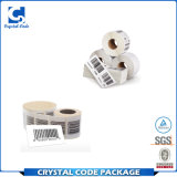 Custom Size Rolled Pet Material Barcode Sticker Label