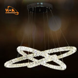 Three Rings 20+40+60cm LED Cheap Crystal Chandeliers