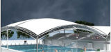 Prefab Steel Frame Structure Swimming Pool Canopy / Shade Structure