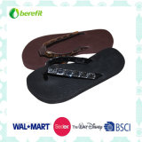 Women's Slippers with Bead Decoration, Wedge Heel Shoes