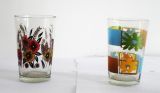 High Quality with Decal Printing Glass Cup Hot Sale Glassware Sdy-F00695