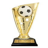 Customized Gold Trophy for Soccer Competition