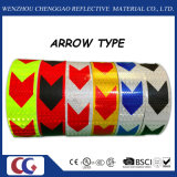Self-Adhesive PVC Arrow Conspicuity Reflective Warning Tape for Trailers (C3500-AW)