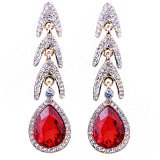 Crystal Wedding Chandelier Earrings Women Brides Diamond Earrings