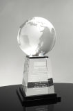Augustine Crystal Globe Tower Award (#5504)