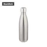 17oz Stainless Steel Coka Shaped Bottle (Silver) (BW19S)