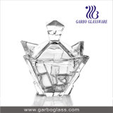 New Design Glass Cand Pot with Cover