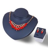 3 Color Crystal Flower Jewelry Sets Party Women African