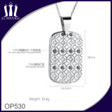 Wholesale Delicate Women Stainless Steel Crystal Pendant for Necklace