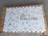 Italian Bianco Calacatta Stone Marble Mosaic for Wall and Floor