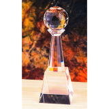 Crystal Award with Ball on Top