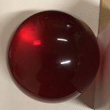 Dsjuggling 105mm Red Acrylic Contact Juggling Ball Magic Ball