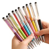 20 Colors Crystal Ballpoint Pen Creative Pen for Writing Office School