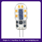 2W 200lm G4 Based LED Light Bulb for Cabinet and Droplight