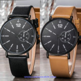 Custom Logo Swiss Quartz Watch Fashion Wrist Watches for Couple (WY-17011E)