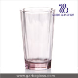 10oz Pink Color Drinking Glass Tumbler