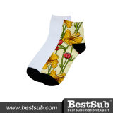 Bestsub 22cm Women Sublimation Socks (DLW03)