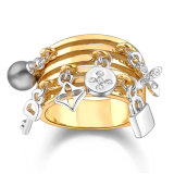 New Fashion Dangle Accessories Wedding Ring Custom Jewelry Factory