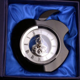 Wholesale Crystal Apple Clock for Home Decoration