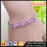 Alloy Chains Fashion Princess Charm Bracelet for Women