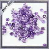 Hot Sale Round Shape Natural Amethyst Stone