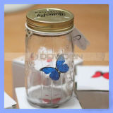 Multicolor Artificial Butterfly in Jar for Christmas Gifts (BUTTERFLY-01)