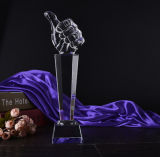No. 1 Thumb Crystal Trophy Award for Number One Prize