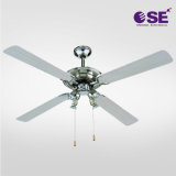 52 Inch High Quality Aluminium Color Most Popular National Ceiling Fan with Light