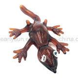 Red Fire Lizard Design Colored Glass Hand Pipe (ES-HP-155)