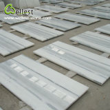 Crystal White Grey Veins Marble Polished Floor Wall Tile